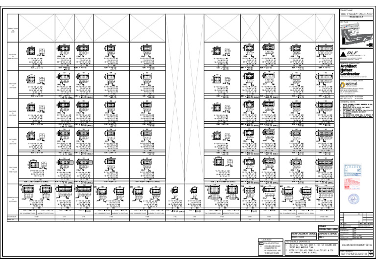 Cluster L - Column Reinforcement Detail (Dlf-Tvo-420-Cl - (L) - S-103 ...