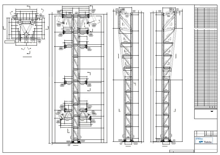 Tekla Structures Assembly Material List | PDF