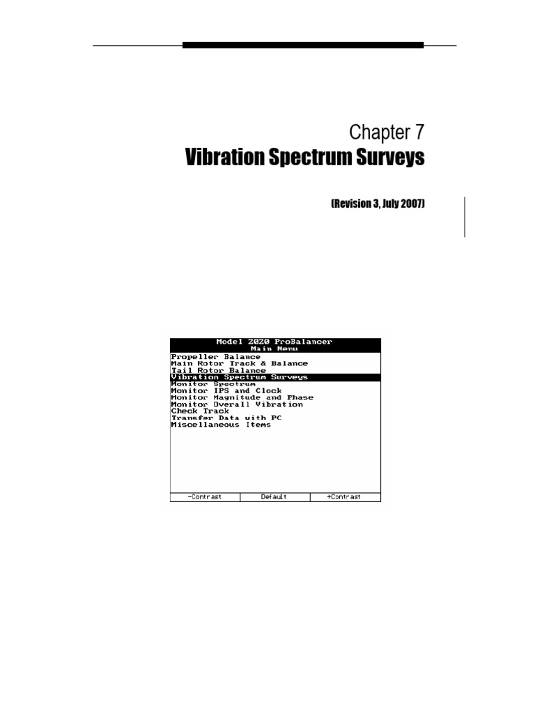 Vibration Spectrum Surveys Guide | PDF | Frequency | Harmonic