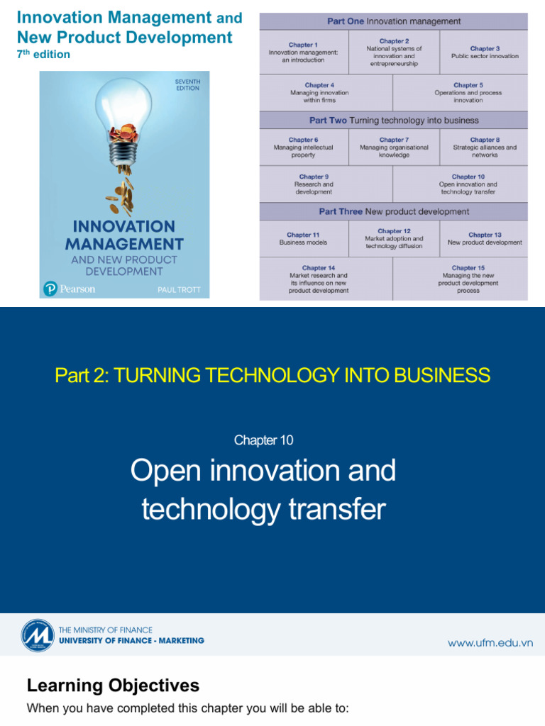 (SV) - Open Innovation and Technology Transfer | PDF