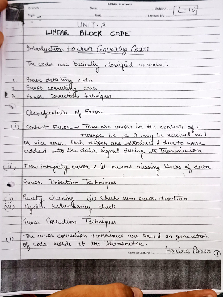 ITC Unit 3 | PDF