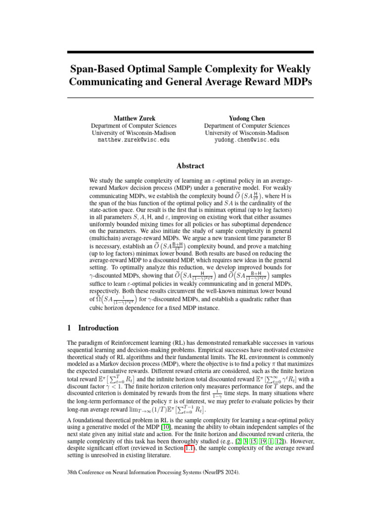 Span Based Optimal Sampl | PDF | Mathematical Analysis | Applied ...