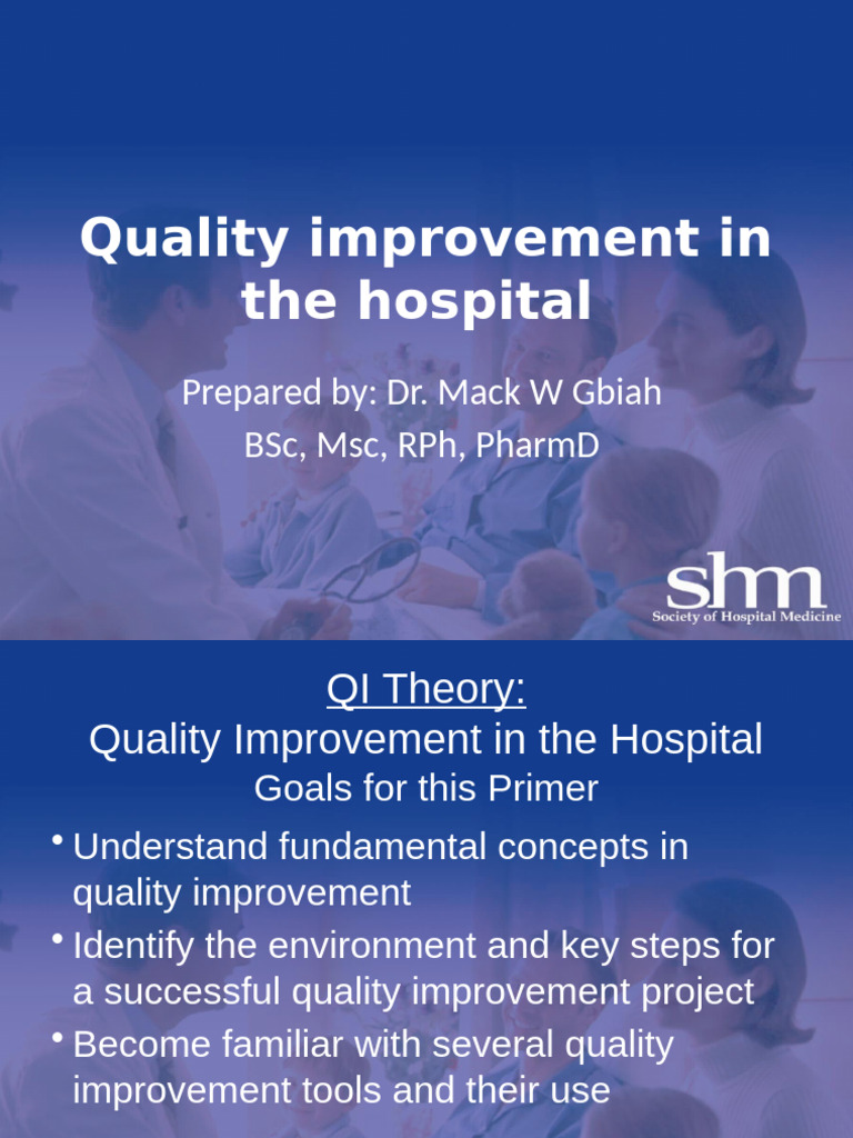 Hospital Quality Improvement Strategies | PDF | Expert | Health Care