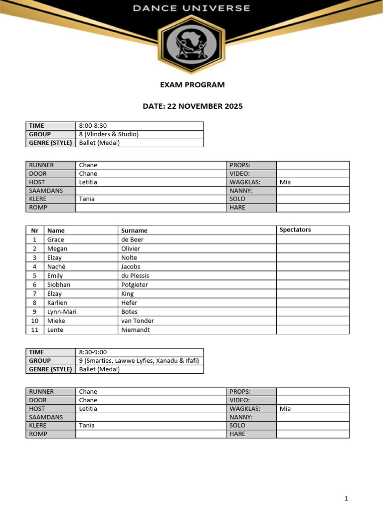 DU Program 22 November F | PDF