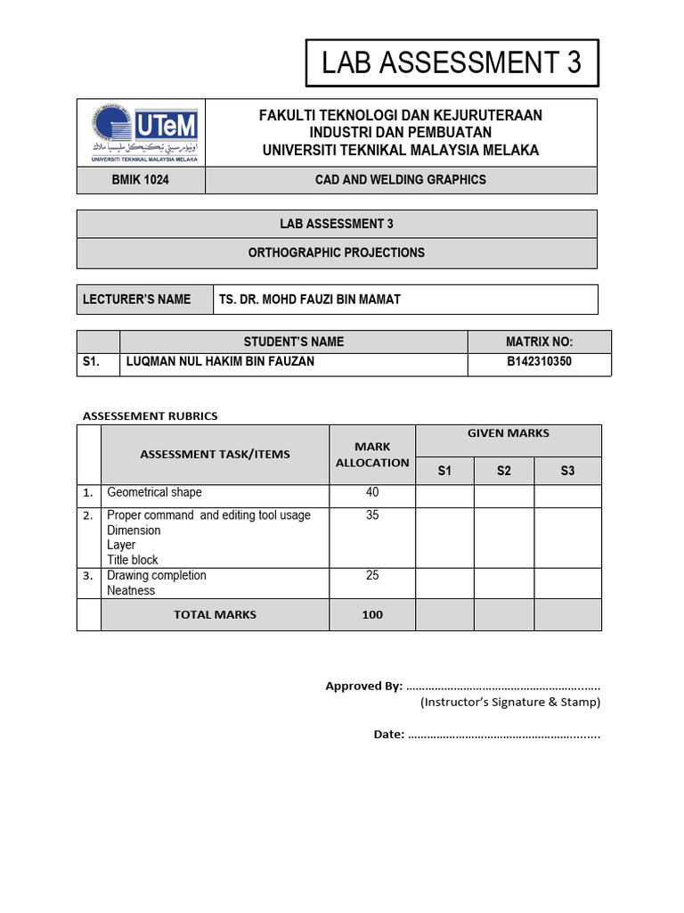 Lab Assessment 3 | PDF