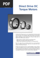 Direct Drive DC Torque Motors Catalog 2005