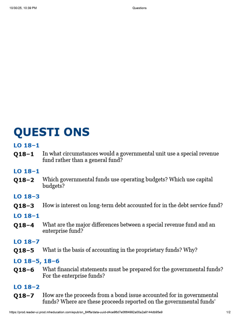 Questions 17 | PDF | Fund Accounting | Business