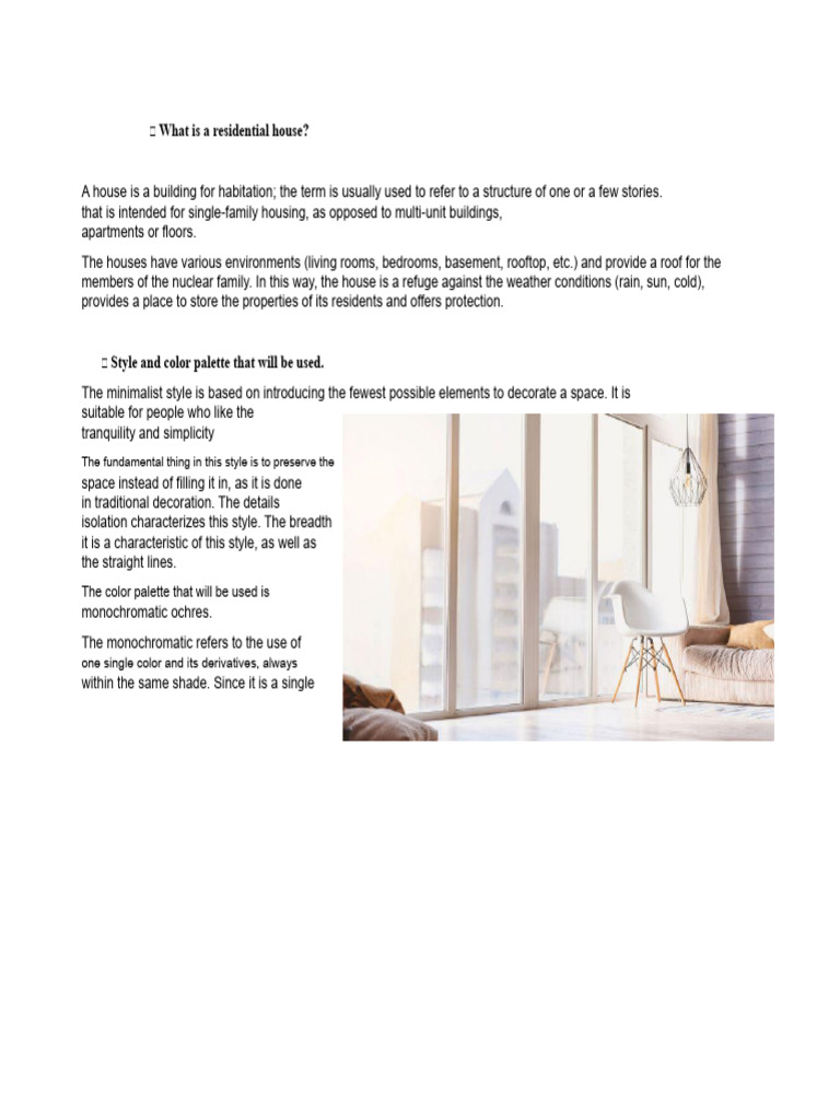 Understanding Residential Houses and Design | PDF | Restaurants | Bathroom