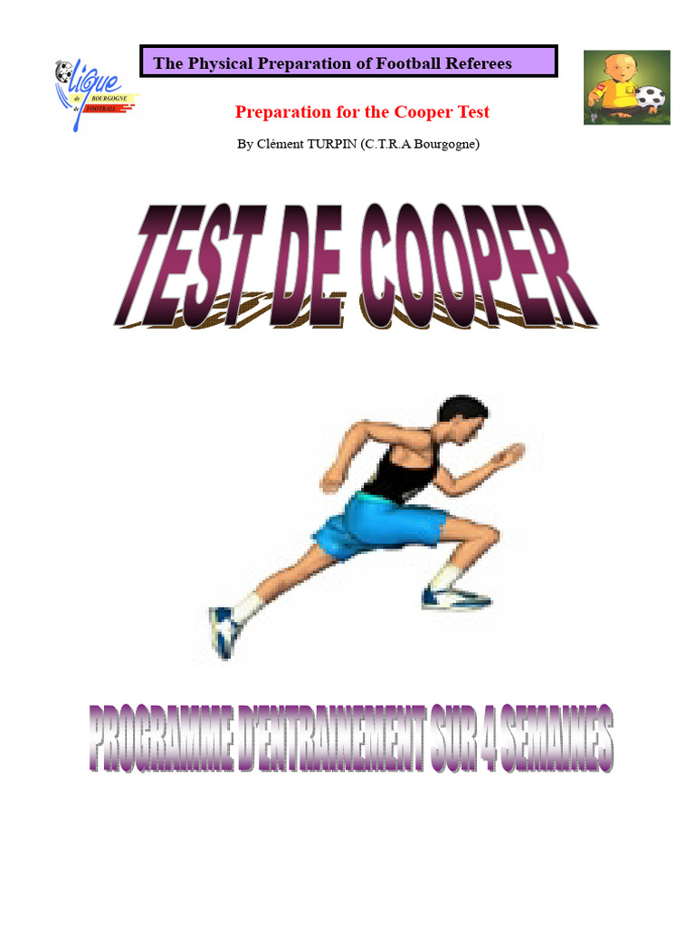 Cooper Test Training for Football Referees | PDF | Running | Anatomical ...