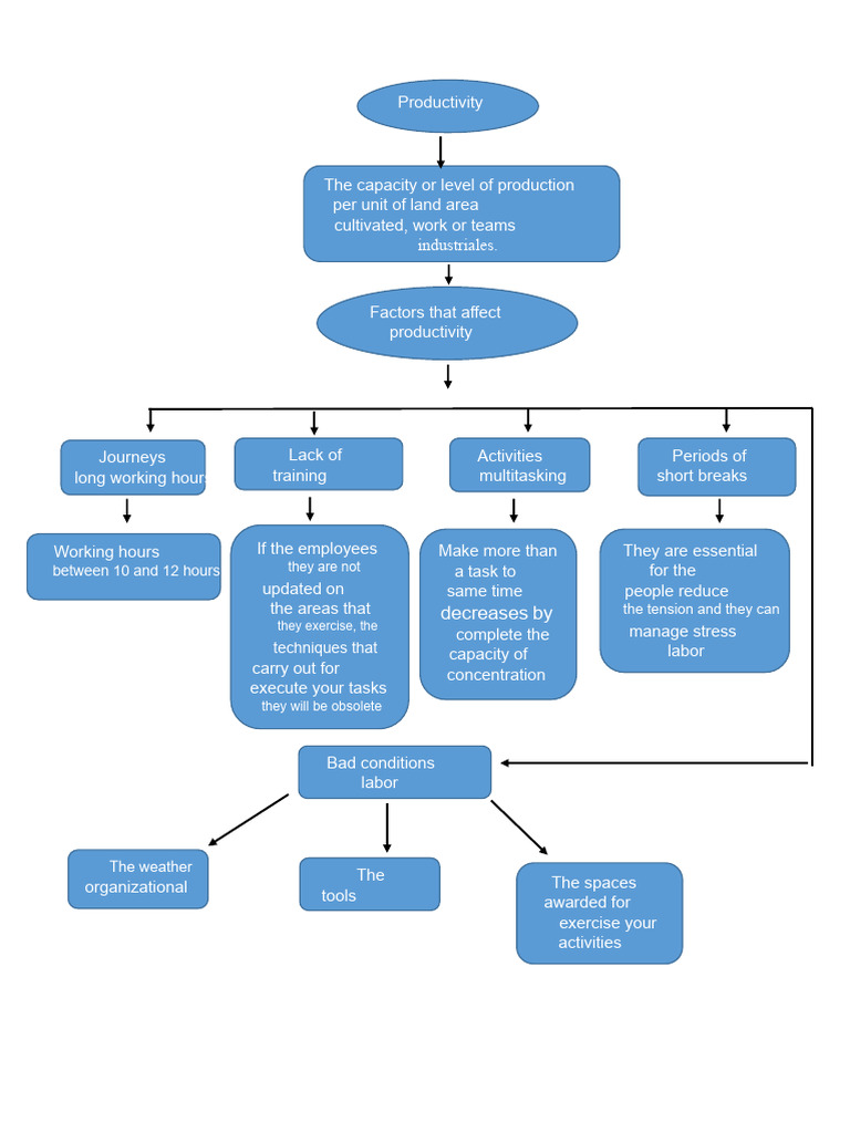 Factors Affecting Productivity in Workplaces | PDF