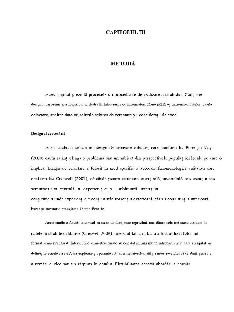Capitolul 3 Final | PDF