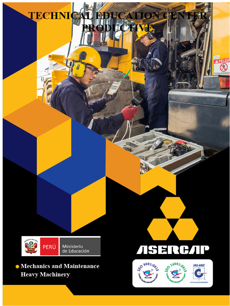 Brochure Mechanics and Maintenance of Heavy Machinery | PDF | Heavy ...