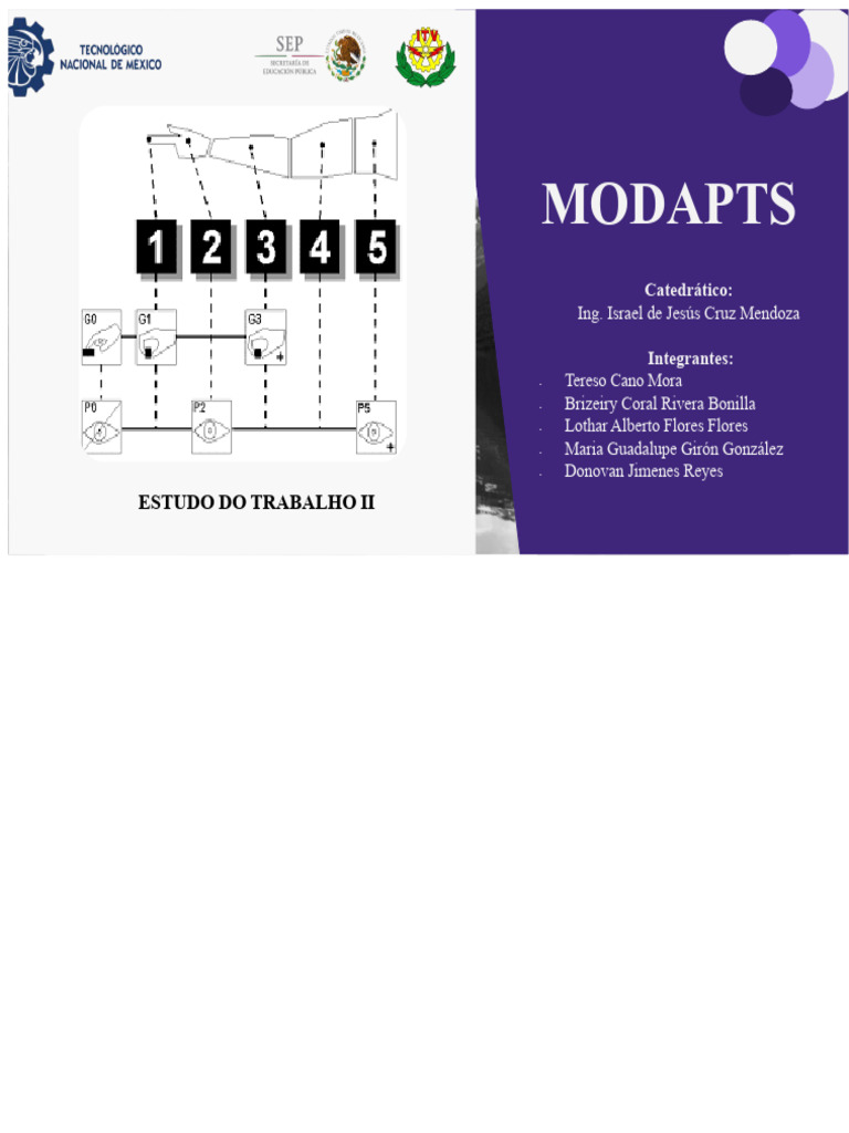 Introdução ao MODAPTS e Análise de Movimentos | PDF | Tempo | Consciência