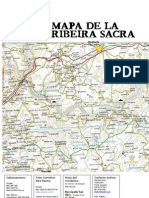 Mapa de La Ribeira Sacra - Caserío Da Castiñeira