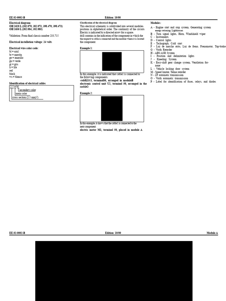 Electrical Schematic for Vehicle Modules | PDF | Anti Lock Braking ...