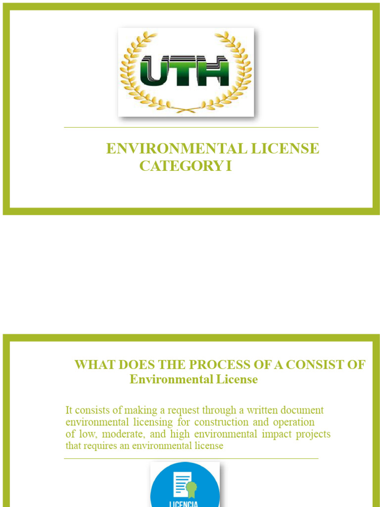 Environmental License Application Process | PDF | Investing | Receipt