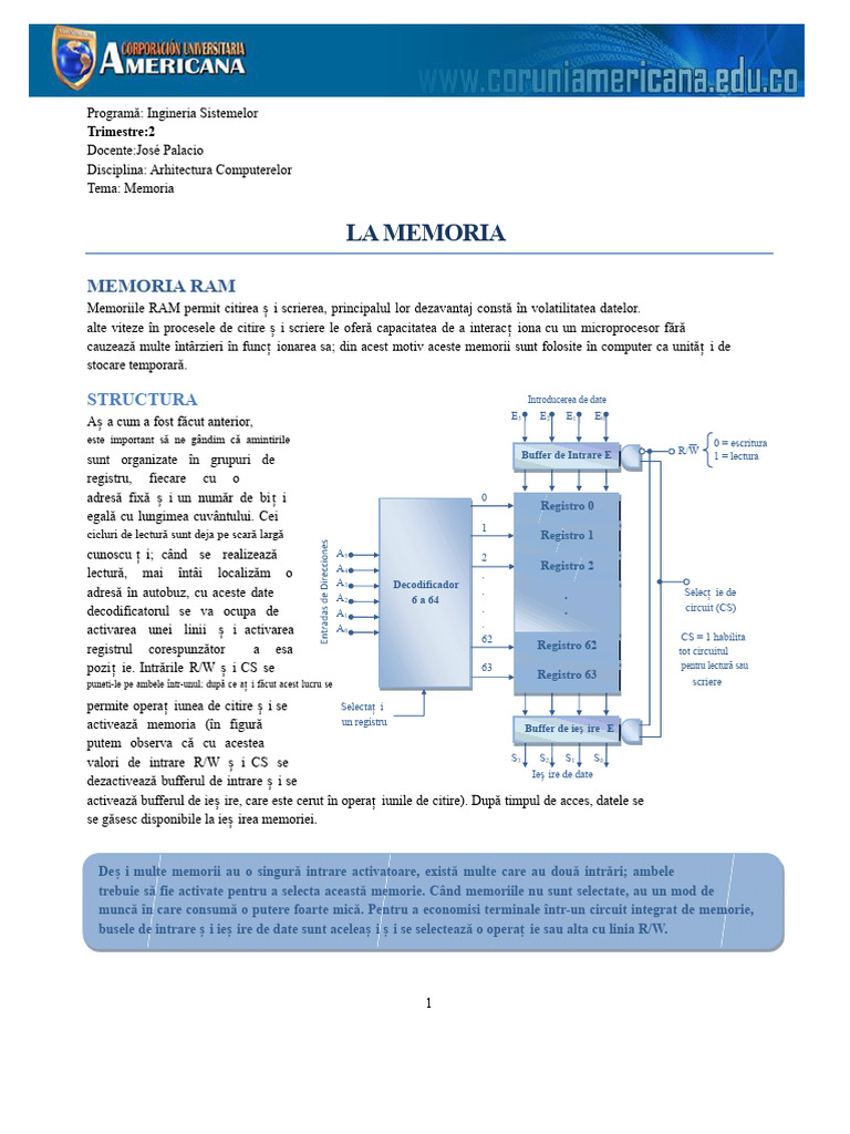 Memoria RAM | PDF