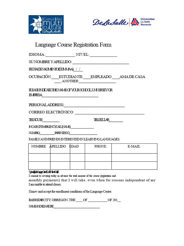 Registration | PDF