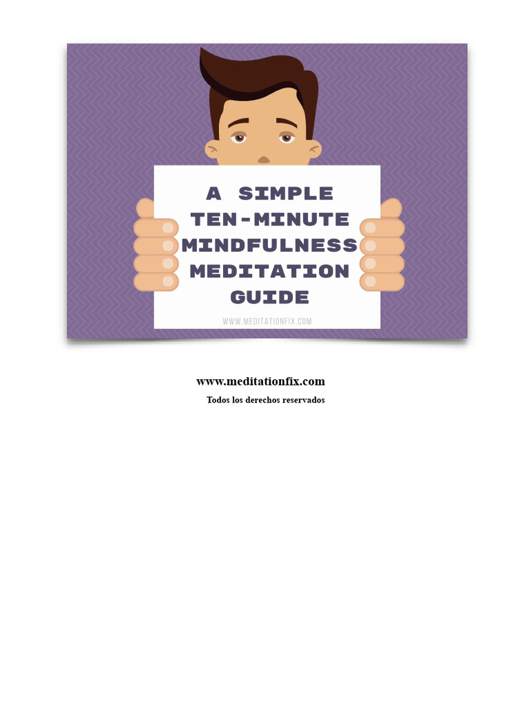 Meditación de Atención Plena en 10 Minutos | PDF | Meditación ...