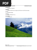 8.SAP Router Configuration