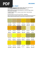 Robison-Anton Thread Color Chart | PDF