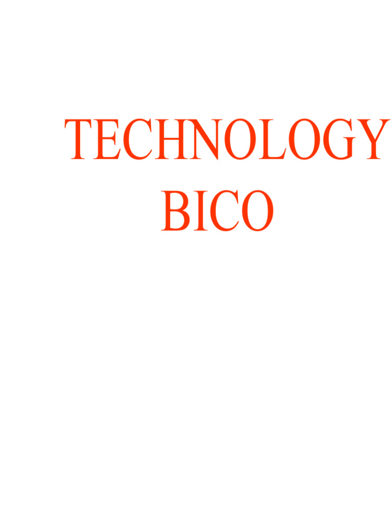 Bico Technology | PDF | Parameter (Computer Programming) | Variable ...