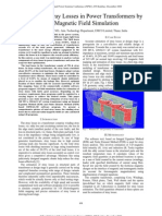 3D Simulation of Stray Losses in Power Transformers