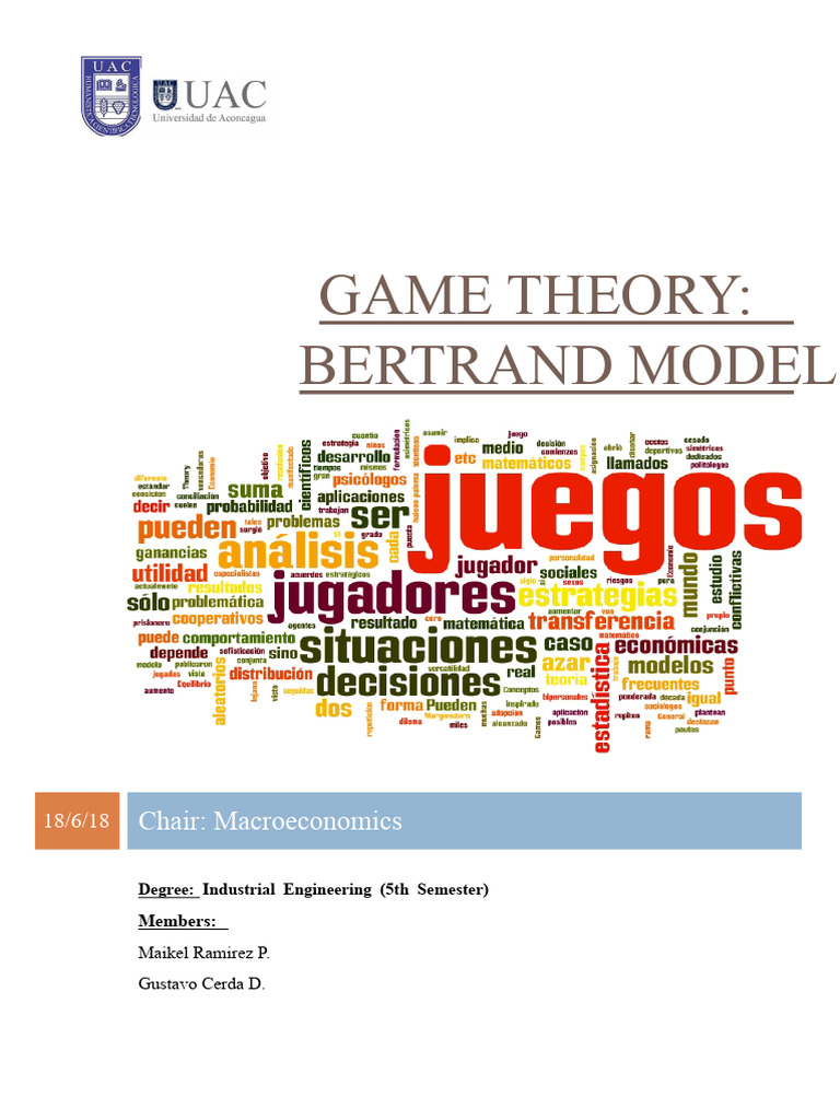 Understanding the Bertrand Model in Game Theory | PDF | Game Theory ...