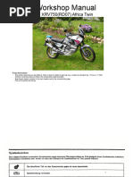 XRV750 Africa Twin Workshop Manual | PDF