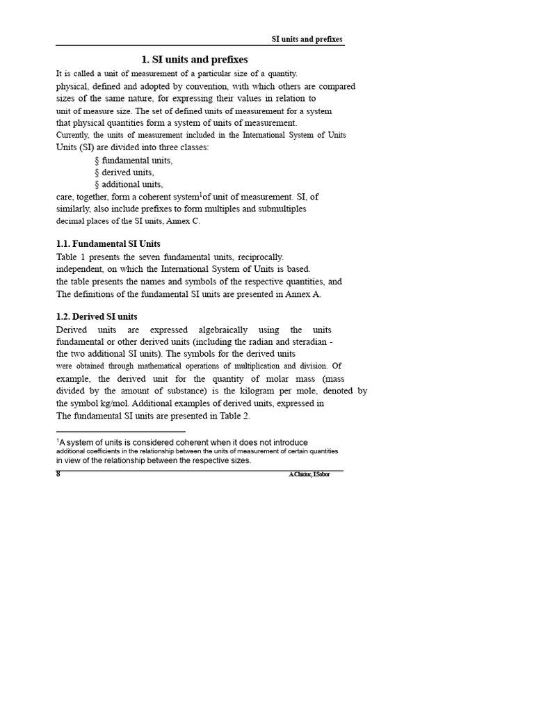 Understanding SI Units and Prefixes | PDF | International System Of ...