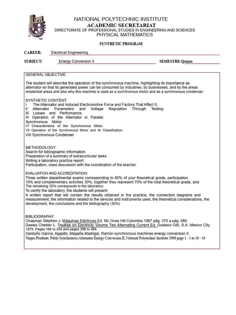 Energy Conversion Two | PDF | Capacitor | Engineering