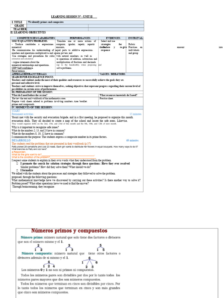 Cousins and Compounds | PDF | Learning | Prime Number