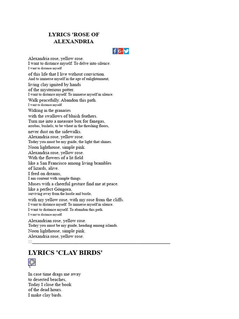 Letras de 