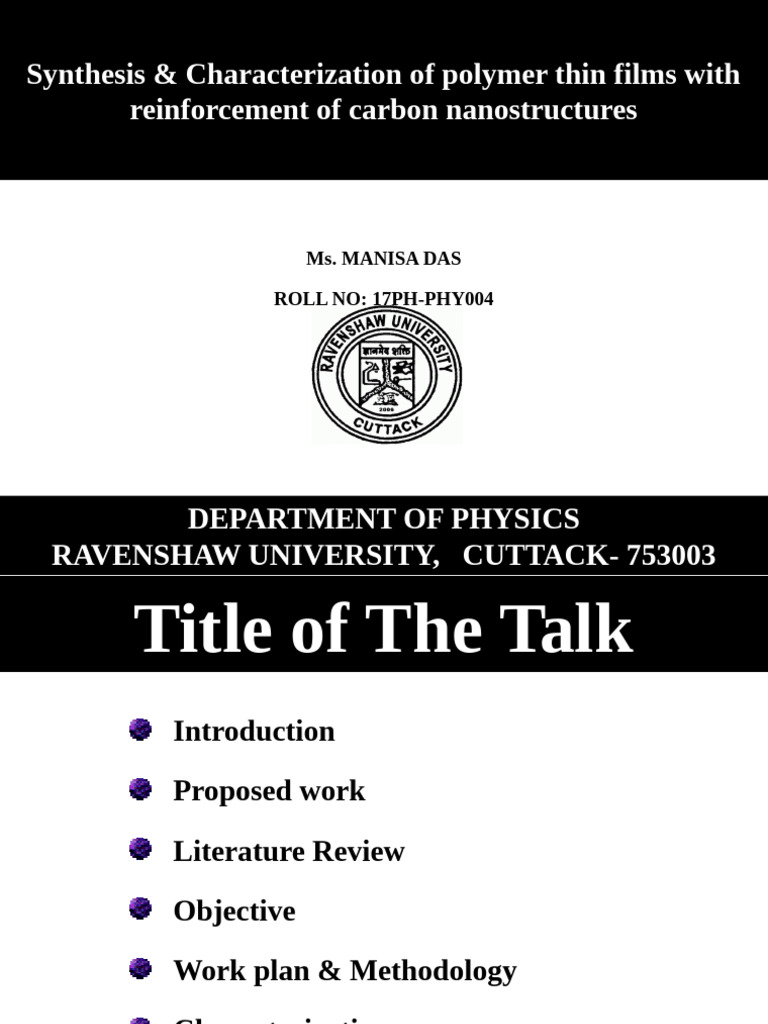 Synthesis of CNT/PANI Nanocomposites | PDF | Nanocomposite | Carbon ...