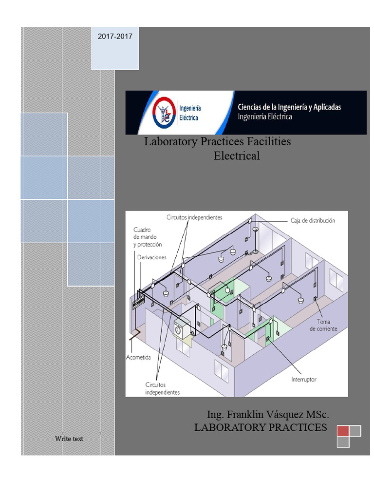 Electrical Installations Laboratory Guide | PDF | Switch | Electricity