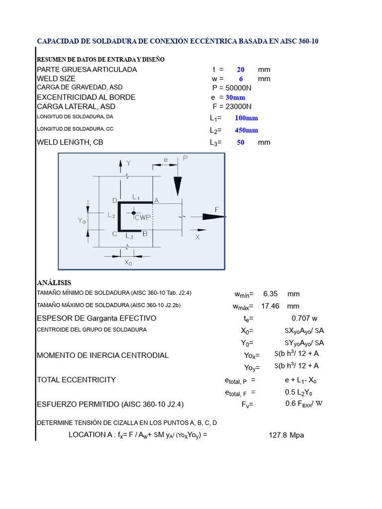 Diseño de Soldadura - AISC 360-10 | PDF | Acero | Ingeniería mecánica