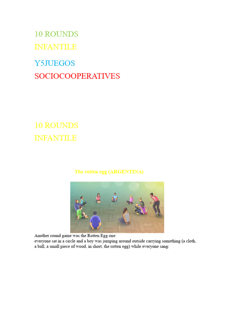 Physical Education Rounds | PDF