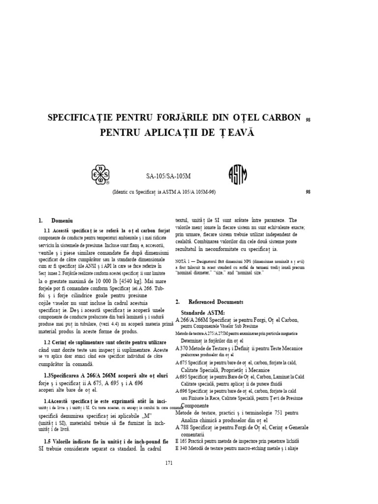Sa 105 PDF | PDF