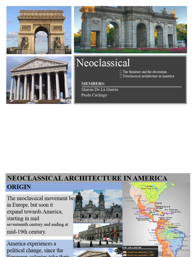 NEOCLASSICAL | PDF | Column | Architectural Design