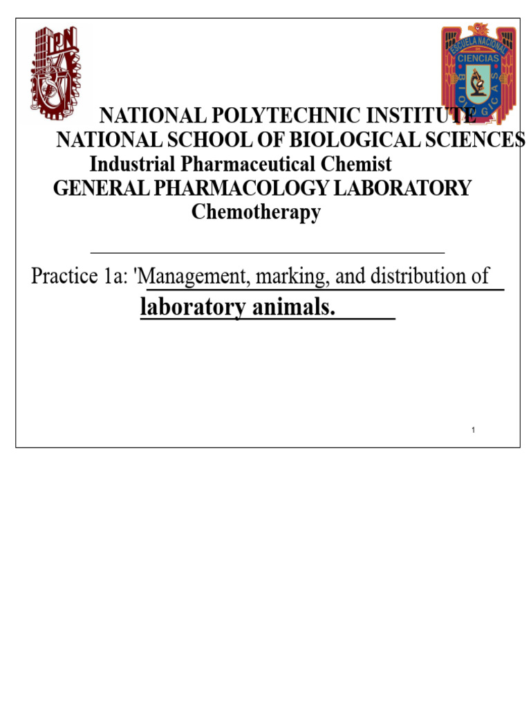 Handling, Marking, and Distribution of Laboratory Animals | PDF ...