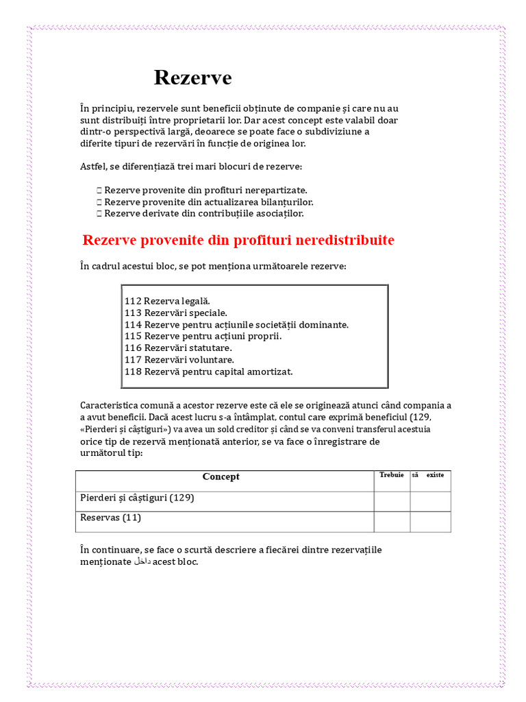 Tipuri de Rezervări. | PDF
