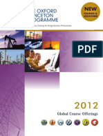2012 Global Course Offerings