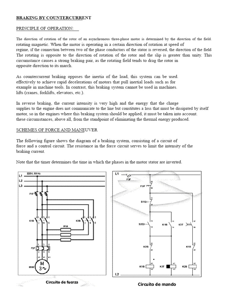 Braking by Countercurrent | PDF