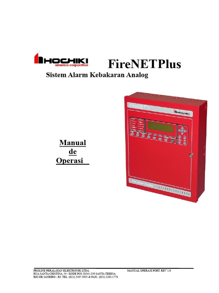 Panduan Operasi FireNETPlus | PDF