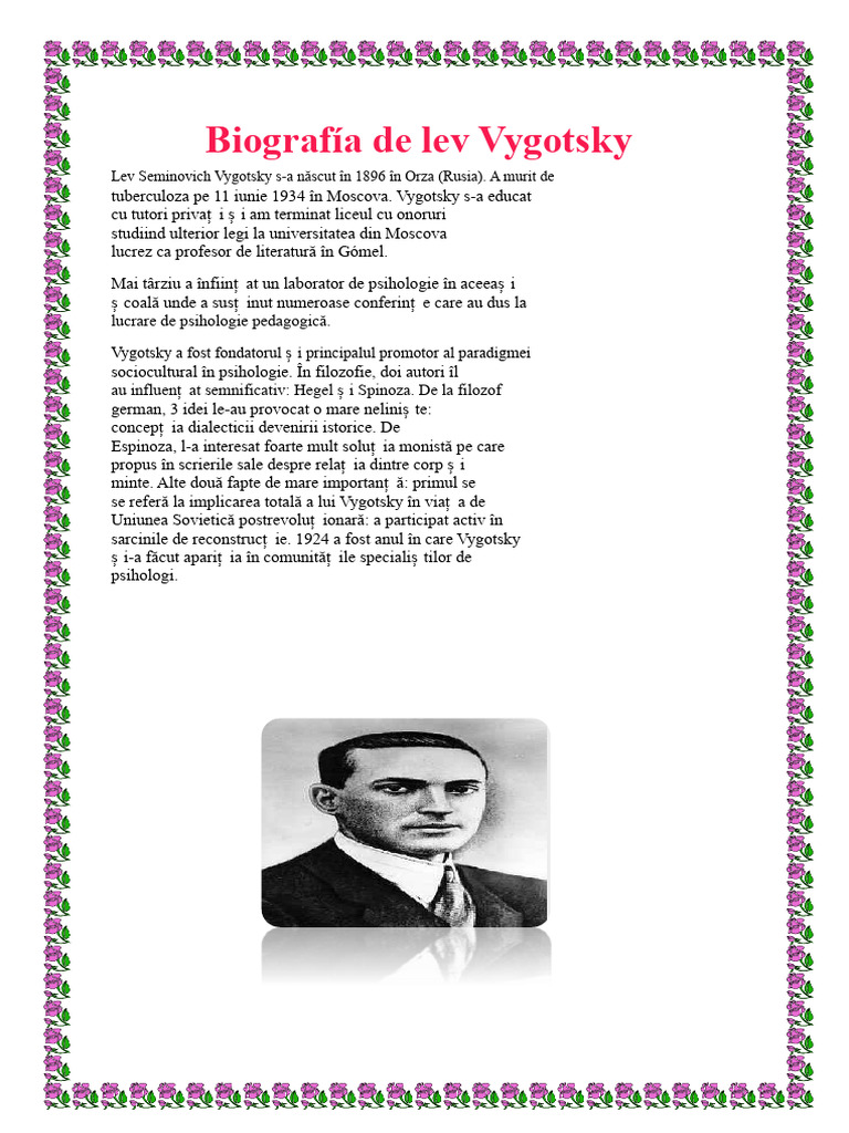 Lev Vygotsky | PDF