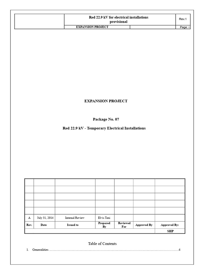 22.9 kV Electrical Installation Guide | PDF | Insulator (Electricity ...