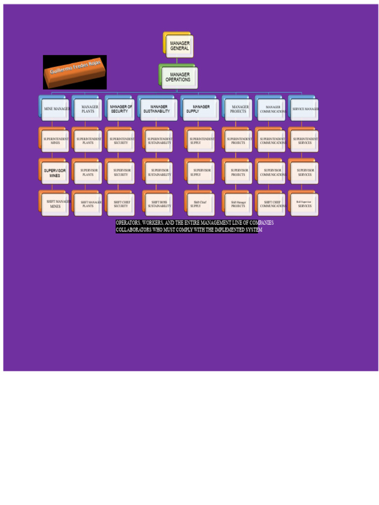 Codelco Organizational Chart | PDF