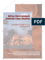 SAFNet, Africa Environment Outlook Case Studies: Impacts of Fires On The Environment