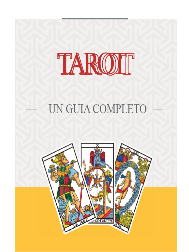 Guía Completa del Tarot: Arcanos y Más | PDF | Tarot | Arcanos Mayores