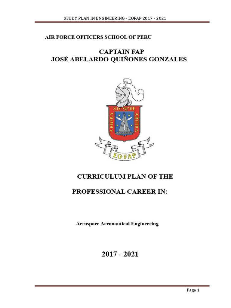 Engineering Study Plan 2017-2021 EOFAP | PDF | Knowledge | Teachers